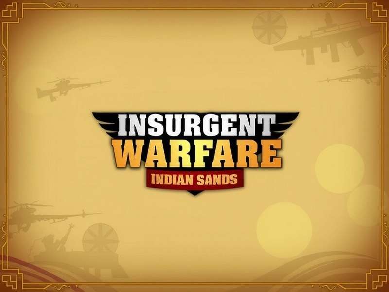 Insurgent Warfare Indian Sands Gameplay Scene Insurgent Warfare Indian Sands Game Banner